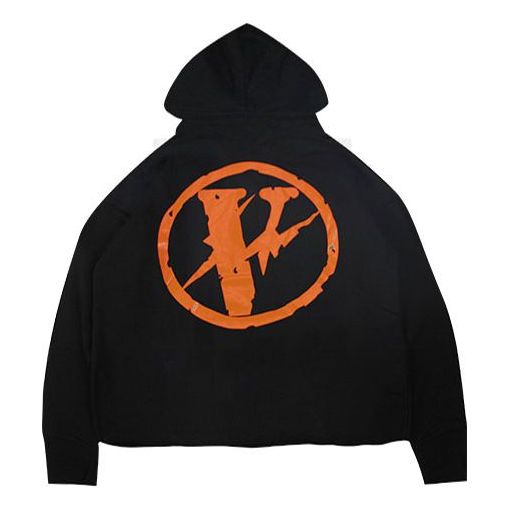 VLONE x Fragment Design Unisex Frineds Logo Black/Orange VLHD17FW005