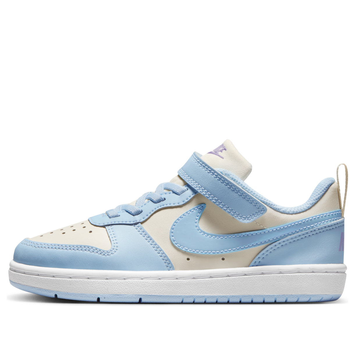 (PS) Nike Court Borough Low Recraft 'Soft Pearl Celestine Blue' IH4049-001