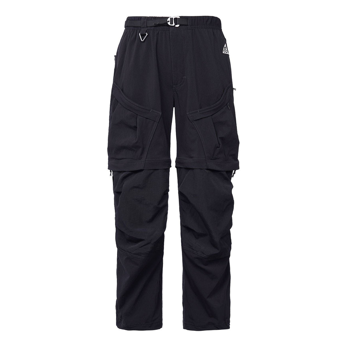 Nike x ACG Solid Color Multiple Pockets Detachable Pants Athleisure Casual Sports Pants Black DN3944-010