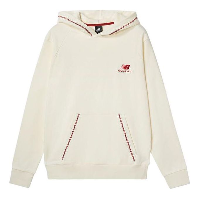 (WMNS) New Balance Athletics LNY French Terry Hoodie Asia Sizing 'Beige' AMT31570-CIC