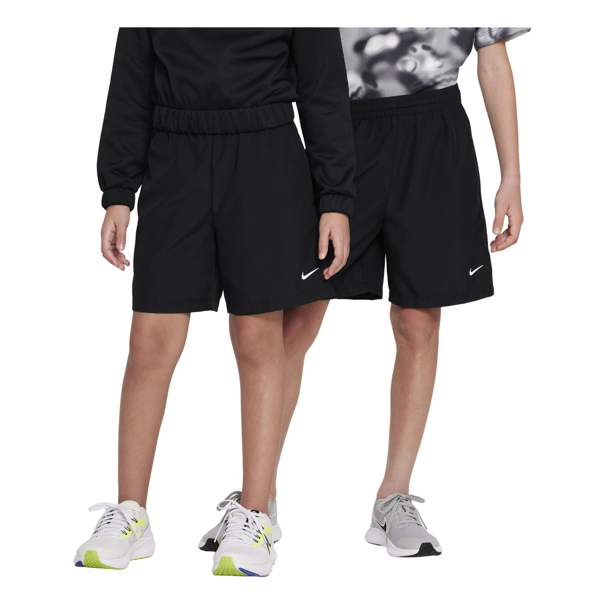 (GS) Nike Multi Dri-FIT Training Shorts 'Black White' DX5382-010