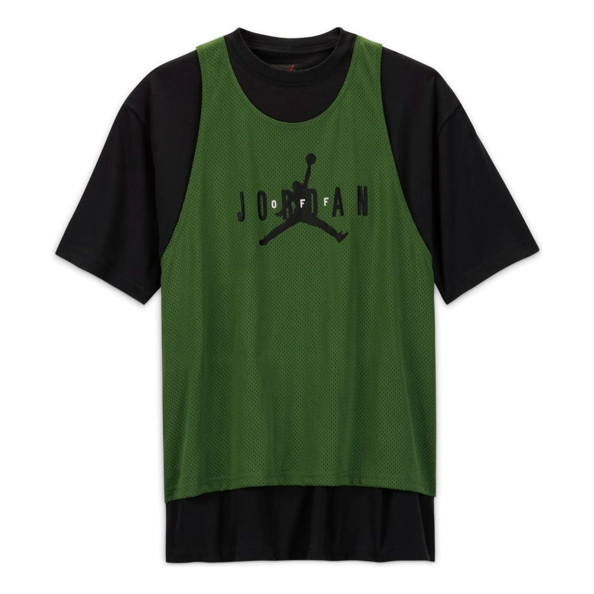 Air Jordan x Off-White T-Shirt Asia Sizing 'Forest Green' CV3524-361