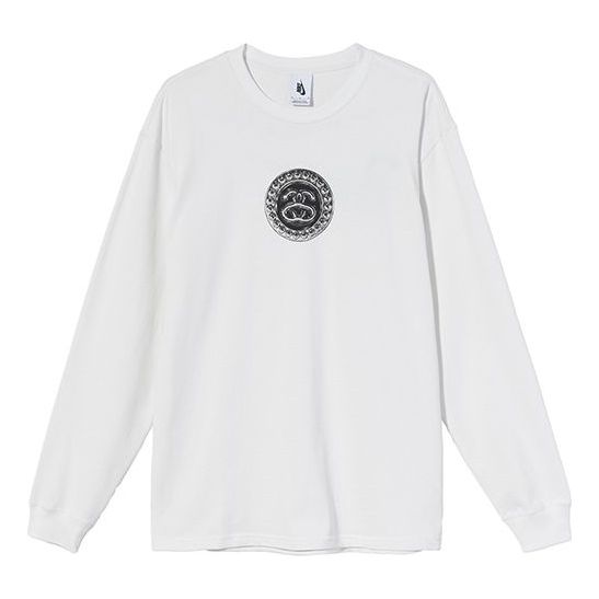 Stussy x Nike Crossover Round Neck Pullover Long Sleeves Unisex White DD3345-121