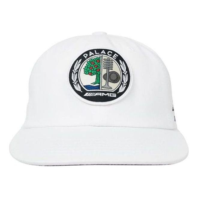Palace x Mercedes AMG Logo Cap 'White' P20AMGH001
