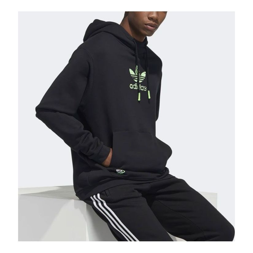 adidas originals limited logo Printing Casual Sports Black GV0923