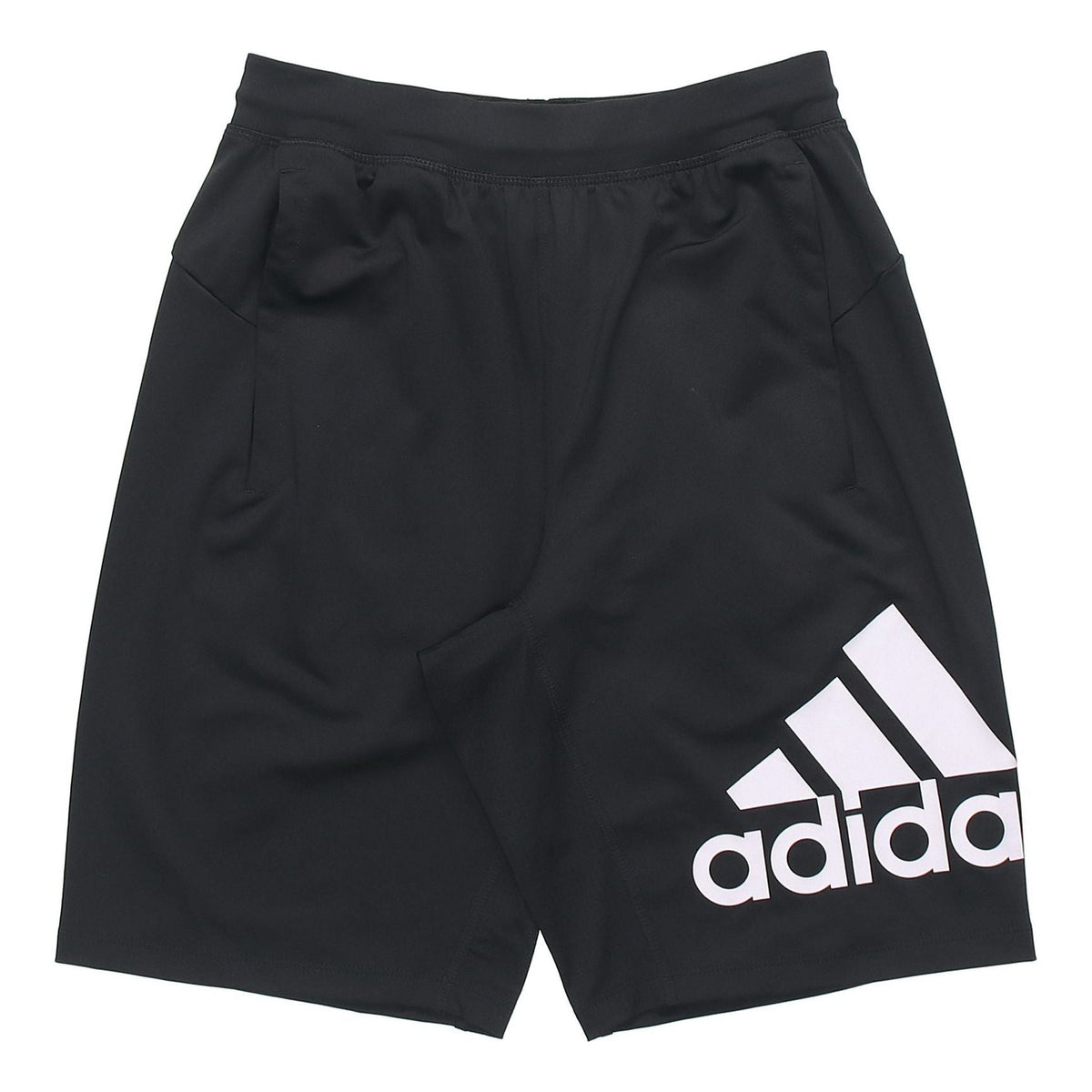 adidas Sports Slogan Knitted Shorts Men Black DU1592