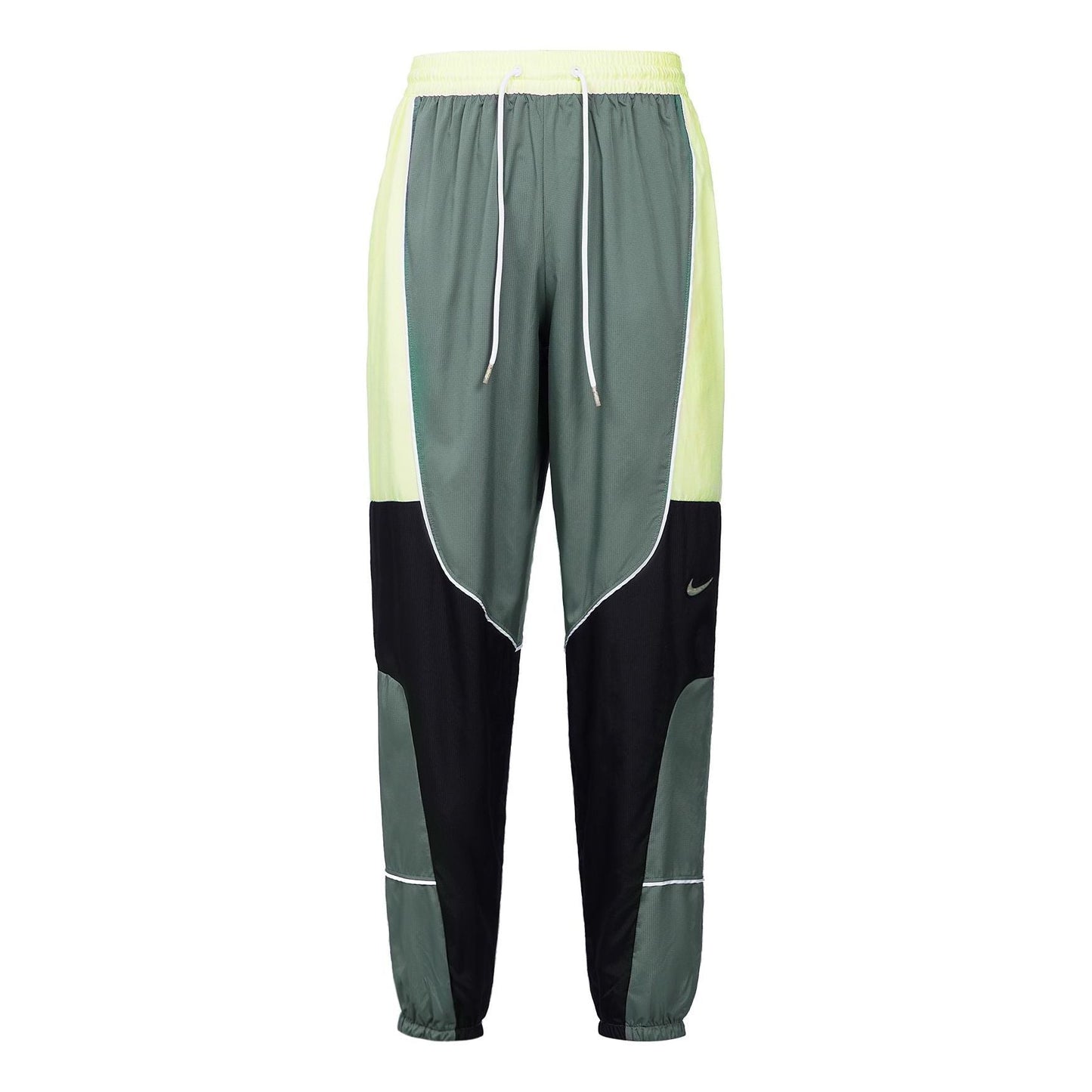 Nike Throwback Colorblock Woven Basketball Bundle Feet Sports Pants CV1915-084