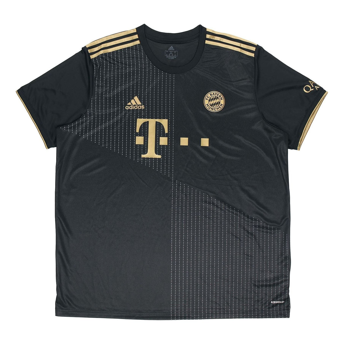 adidas Bayern Munich Away Fan Edition Sports Short Sleeve Black GM5317