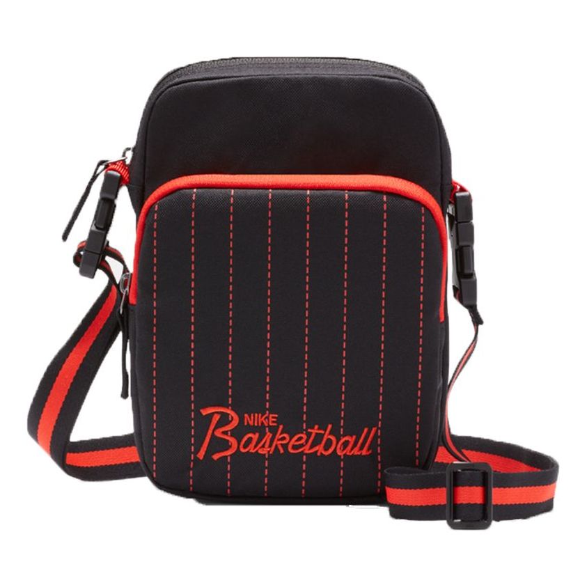 Nike Basketball Heritage Crossbody Bag 'Red Black' DD7234-010