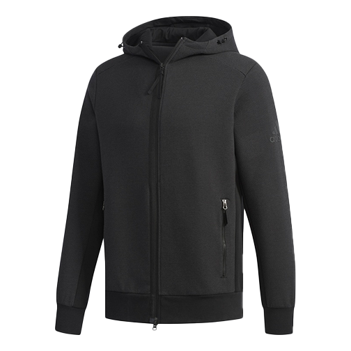 adidas Htt Double Knit Hooded Jacket Black DW4590