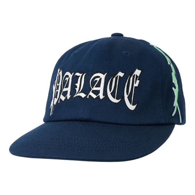 Palace Logo Labyrinth Cap 'Navy' P20H113