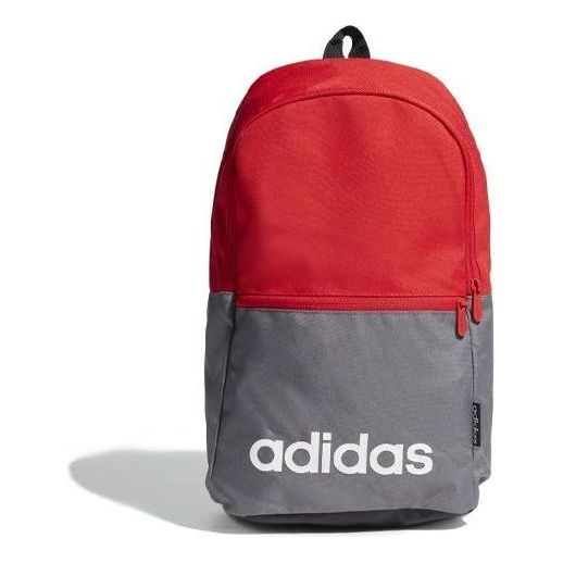 adidas Linear Classic Daily Backpack 'Red Grey' GN2074