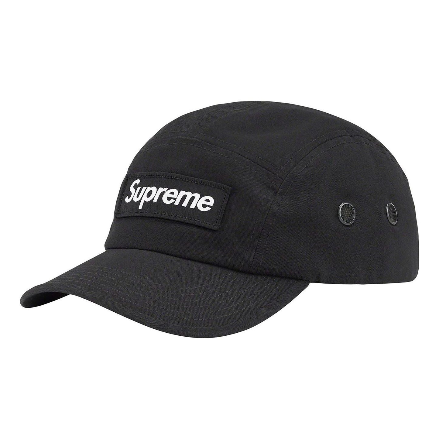 Supreme Military Camp Cap 'Black White' SUP-SS22-737