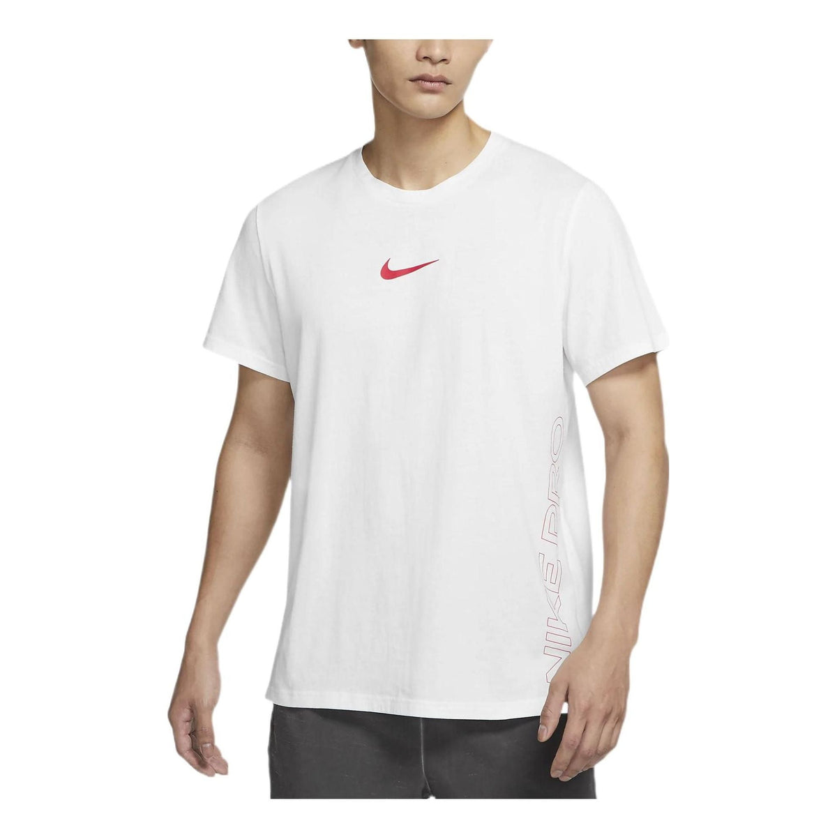 Nike Pro Dri-FIT Burnout Logo Tee DD1829-100