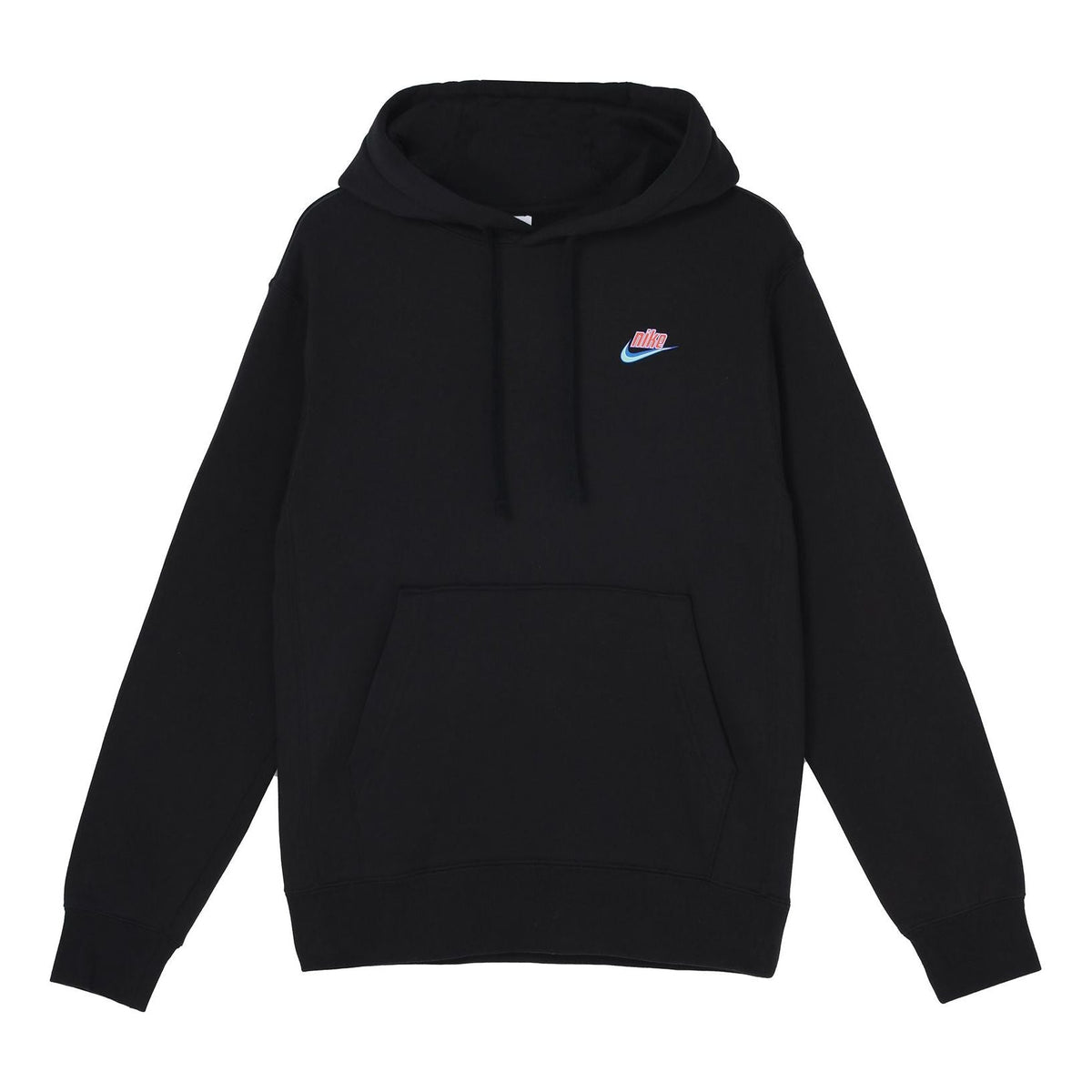 Men's Nike Sportswear Keep It Clean Casual Sports Pullover Fleece Lined Black DM2200-010