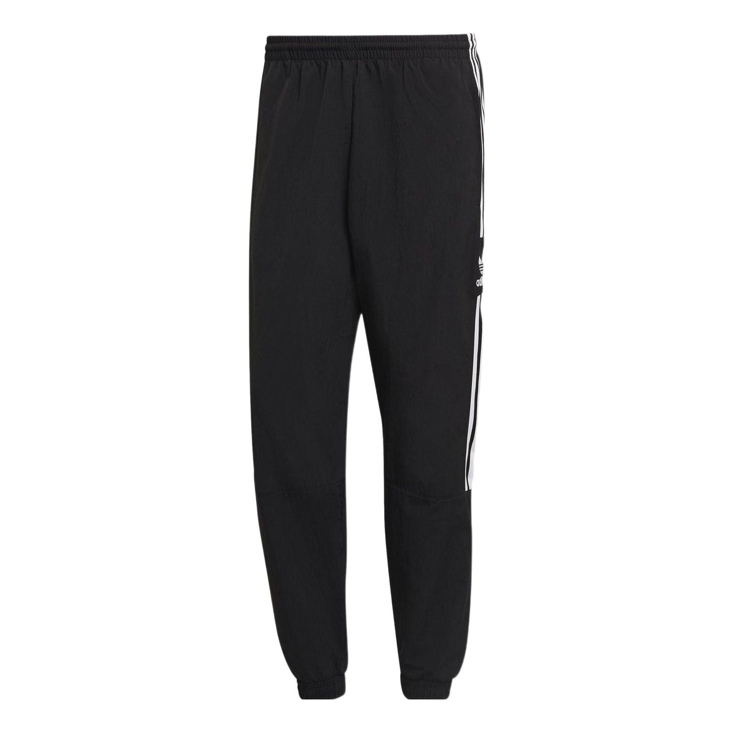 Men's adidas Logo Printing Bundle Feet Loose Sports Pants/Trousers/Joggers Black H41387