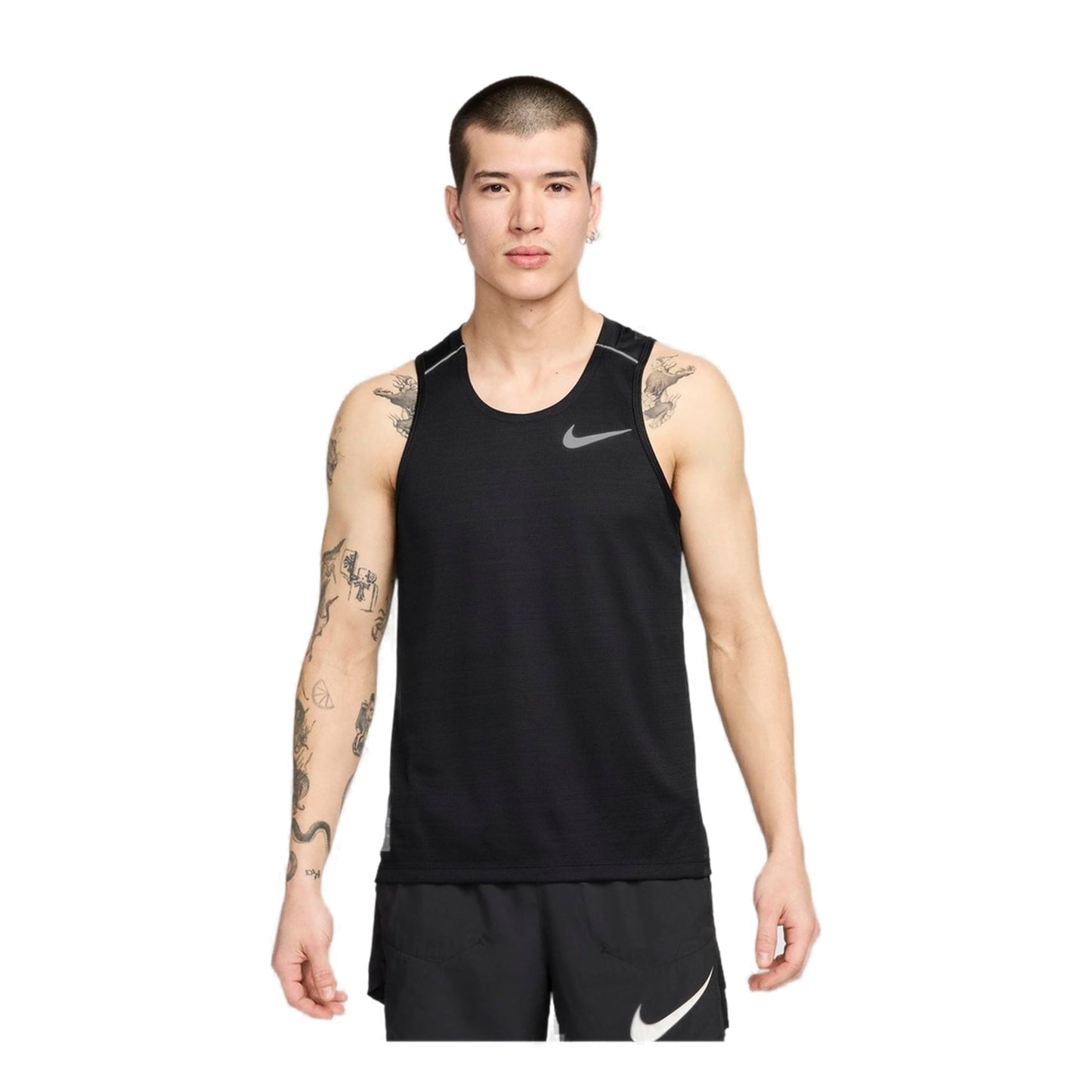 Nike Dri-Fit Casual Sports Vest Asia Sizing 'Black' AJ7563-010