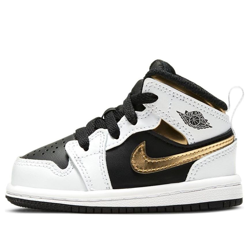 (TD) Air Jordan 1 Mid 'White Gold' 640735-190