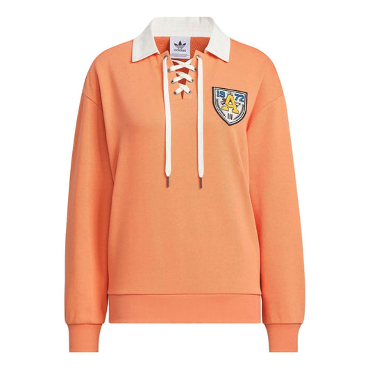 (WMNS) adidas Originals Mc Polo Crew 'Orange' IN1094
