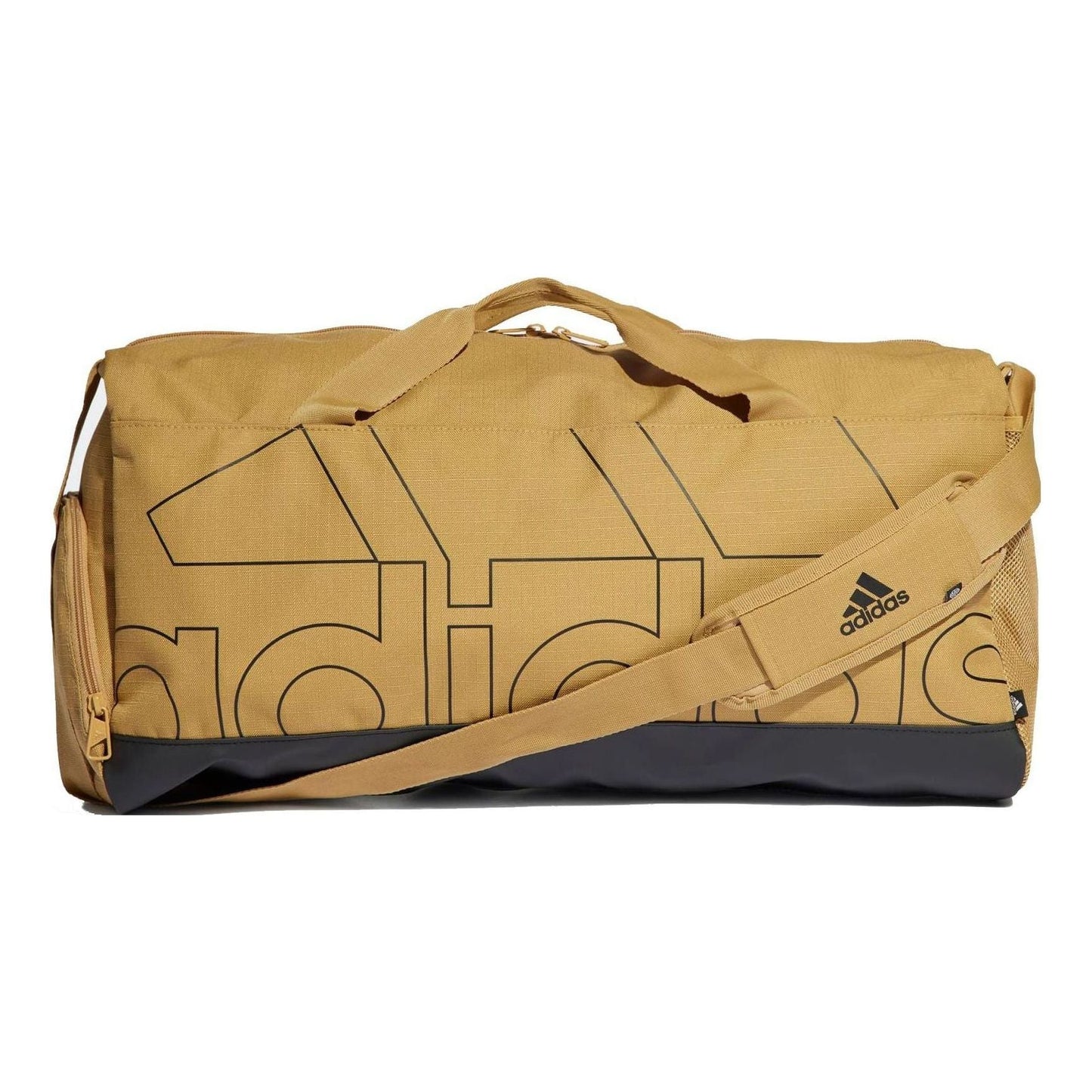 adidas Badge of Sport Duffel Bag Medium 'Tan Black' HC7230