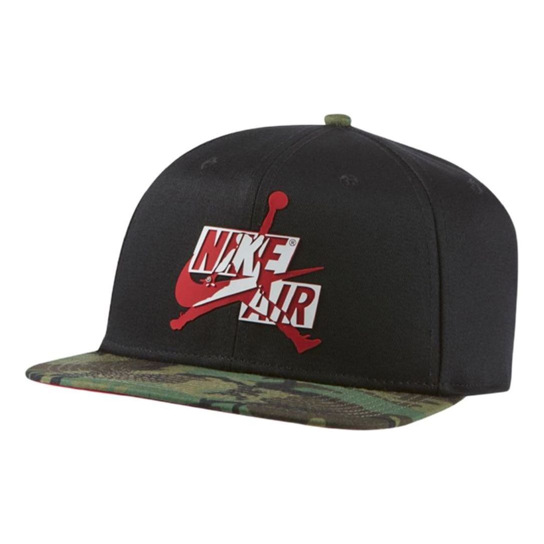 Air Jordan Classic Jumpman Logo Snapback Cap 'Black Camo' CW6396-222