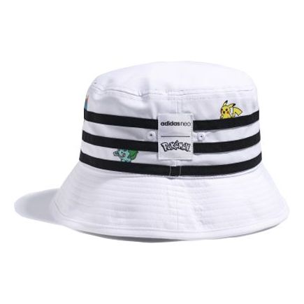 adidas neo x Pokmon Fisherman's hat White FR5583