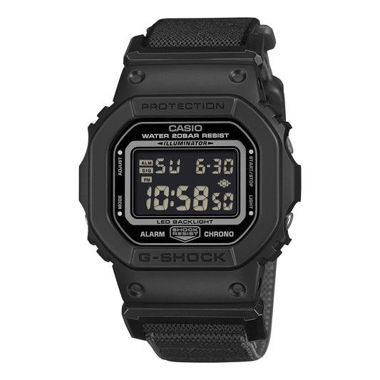 CASIO G-Shock 5600 Series Digital 'Black' DW-5600MNC-1