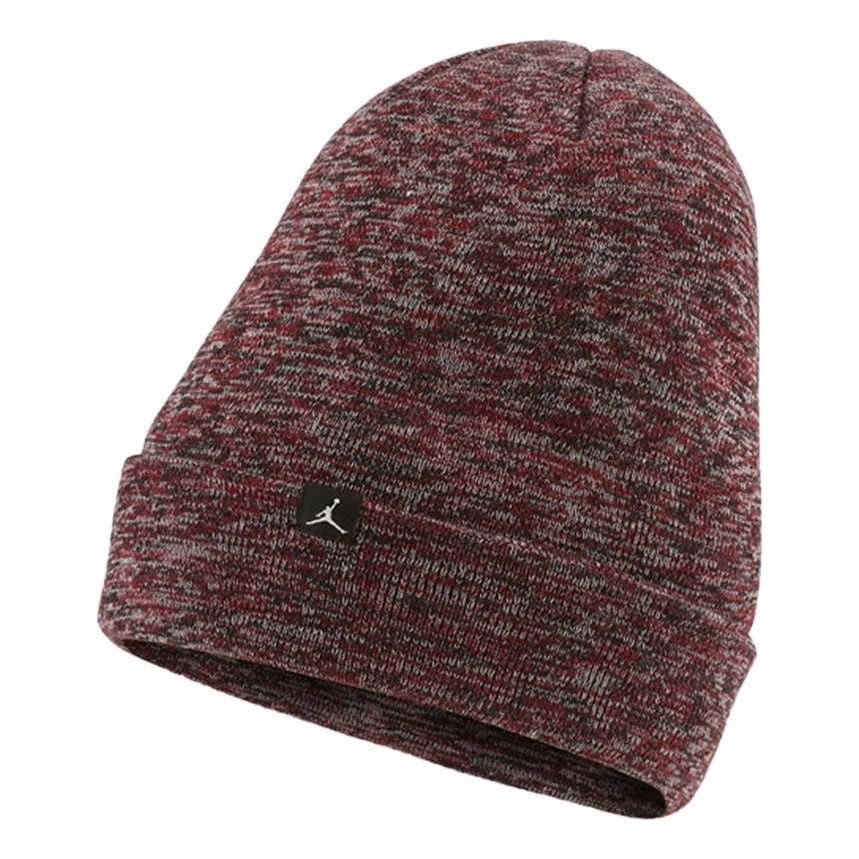Air Jordan Knit Cuffed Beanie 'Maroon' DJ6048-687