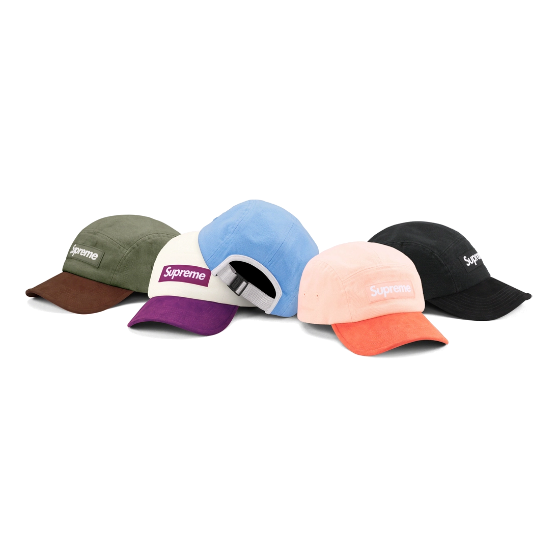 Supreme Suede Visor Camp Cap 'Multi-Color' SUP-SS23-2271