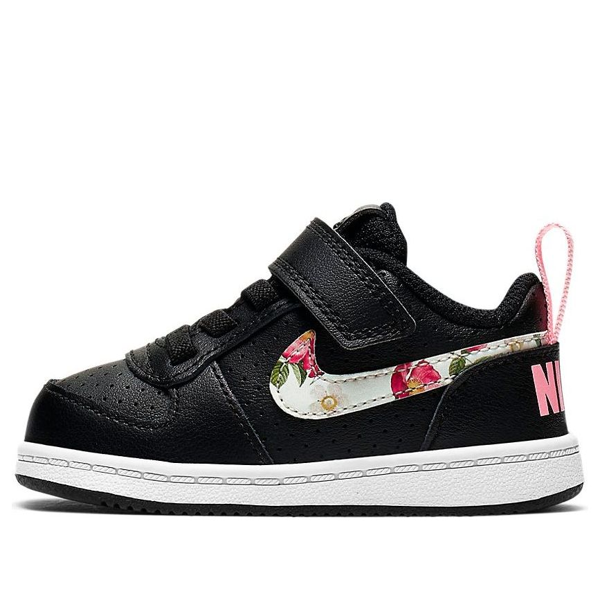 (TD) Nike Court Borough Low VF 'Black Pink' BQ7033-001