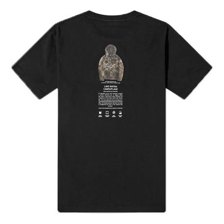 STONE ISLAND Archivio Print Tee Back Pattern Short Sleeve Unisex Black 72152NS92-V0029