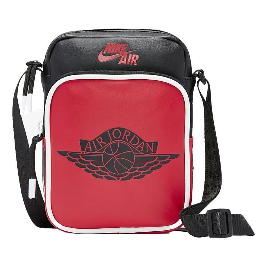 Air Jordan Festival Crossbody Sport Bag 'Red Black' 9A0443-KR5