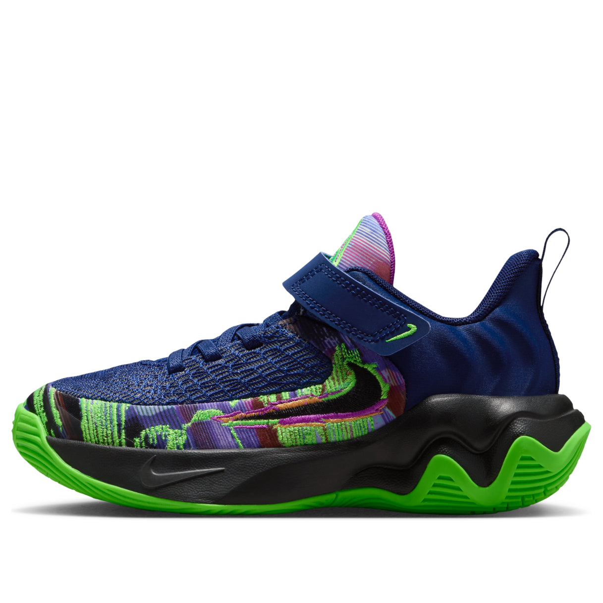(PS) Nike Giannis Immortality 4 'Space Blue Impact Green Bright Purple Black' II0660-400