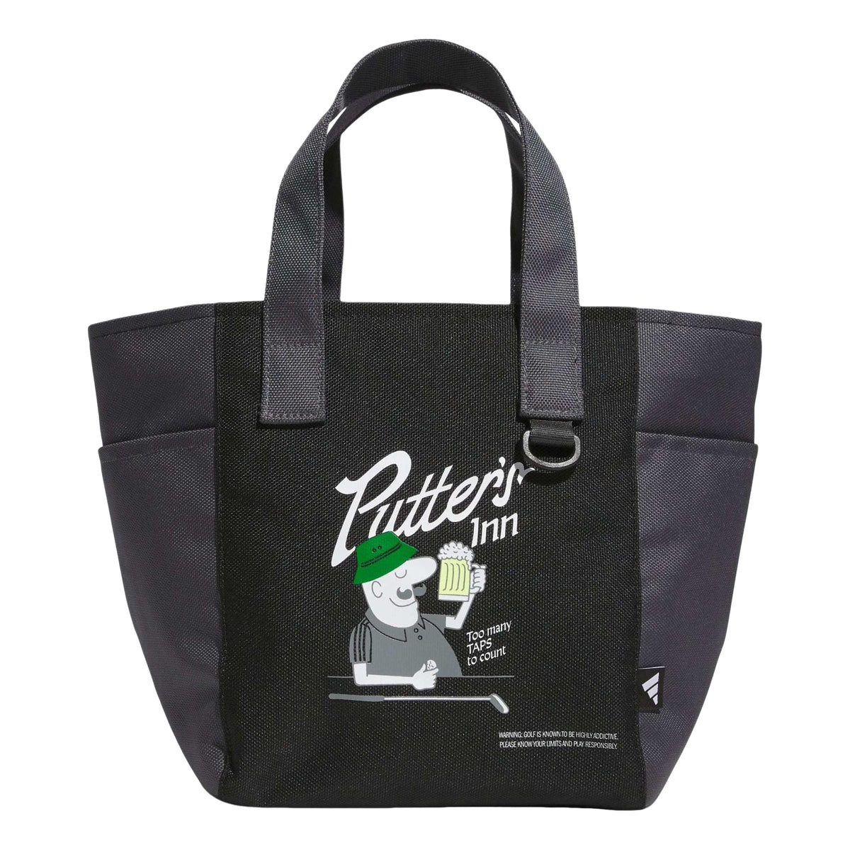 adidas Chip Driver Cart Tote Bag 'Black Grey Six' KF9357