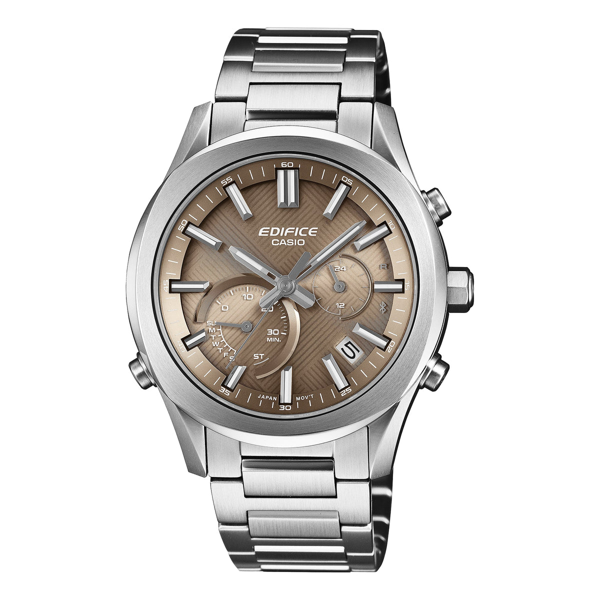 CASIO Edifice EQB-1300 Series 'Silver Brown' EQB-1300D-5A