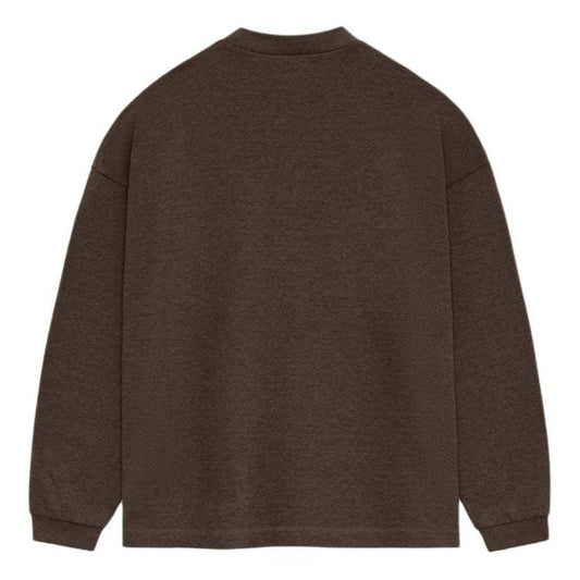 Fear of God Essentials SS24 Long Sleeve T-shirt 'Heather Wood' 125SU244202F