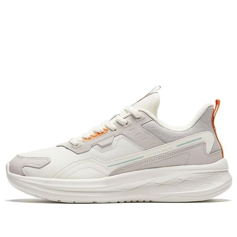 (WMNS) ANTA Running Series Sneakers 'White Beige Orange' 922345579-6