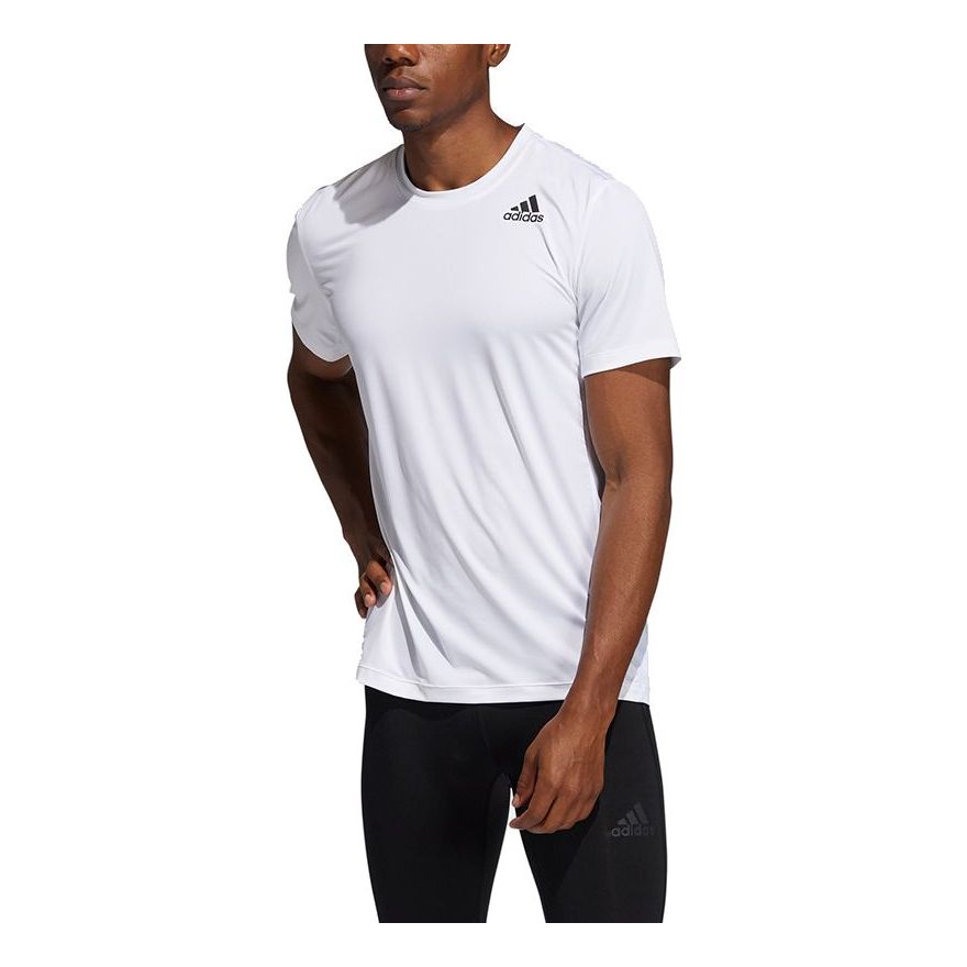 adidas TF Turf Ss Ftd Training Sports Elastic Short Sleeve White GL9882