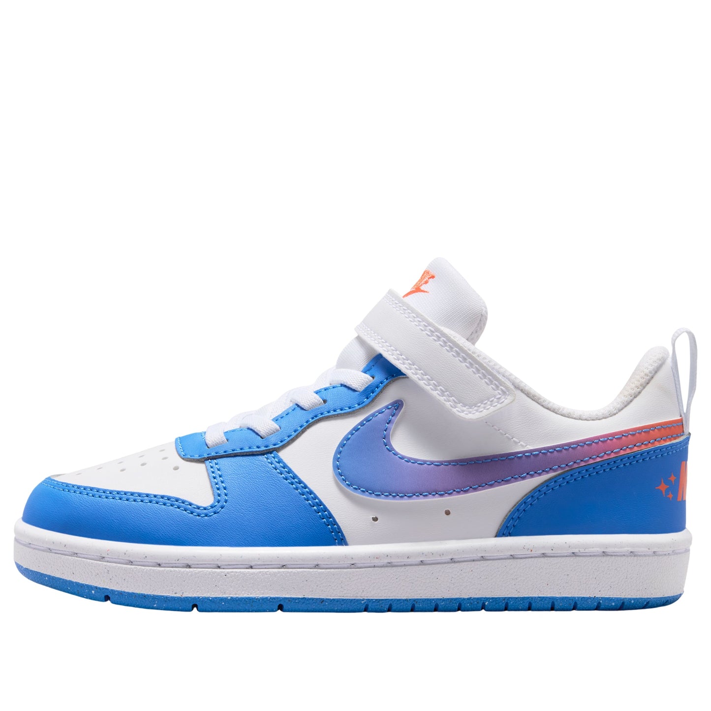 (PS) Nike Court Borough Low 'White Bright Violet' IR5463-101