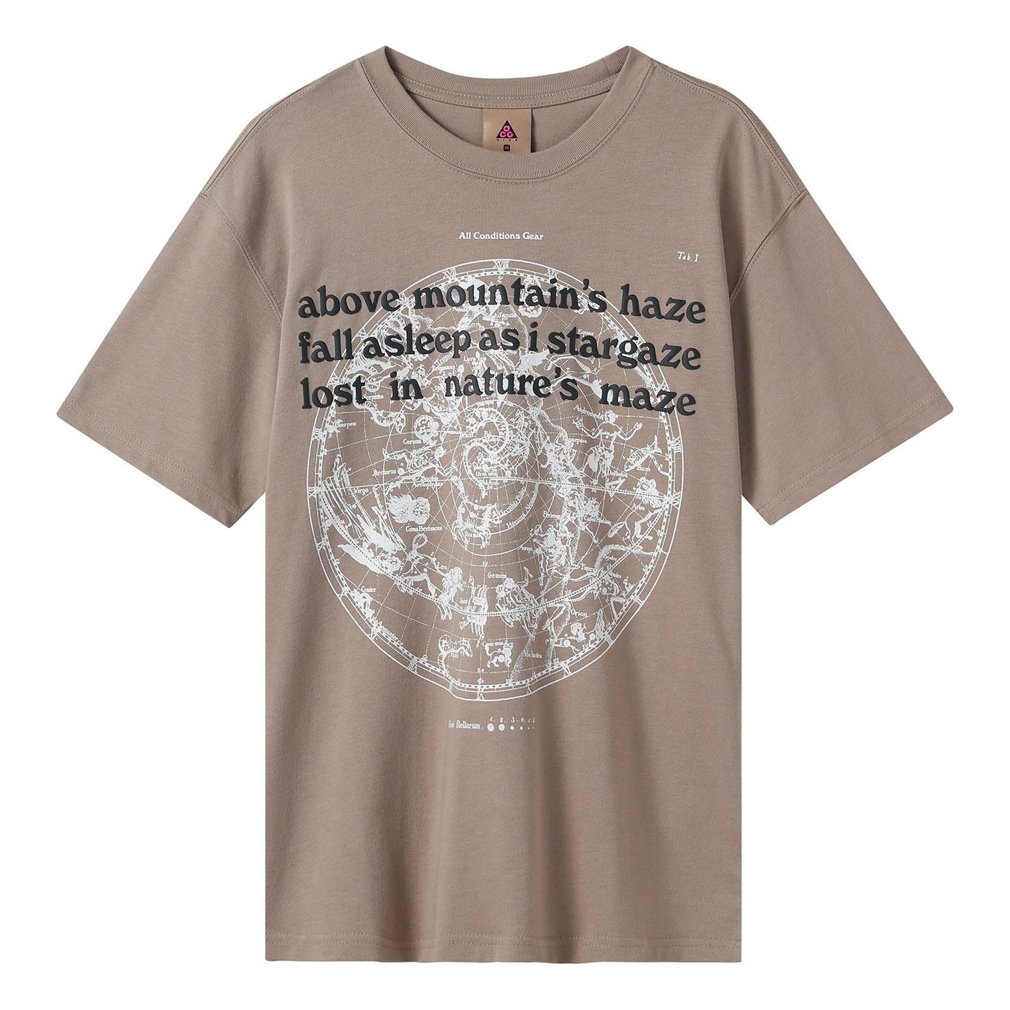 Nike x ACG Stargaze Athleisure Casual Sports Round Neck Short Sleeve Khaki DC4087-247