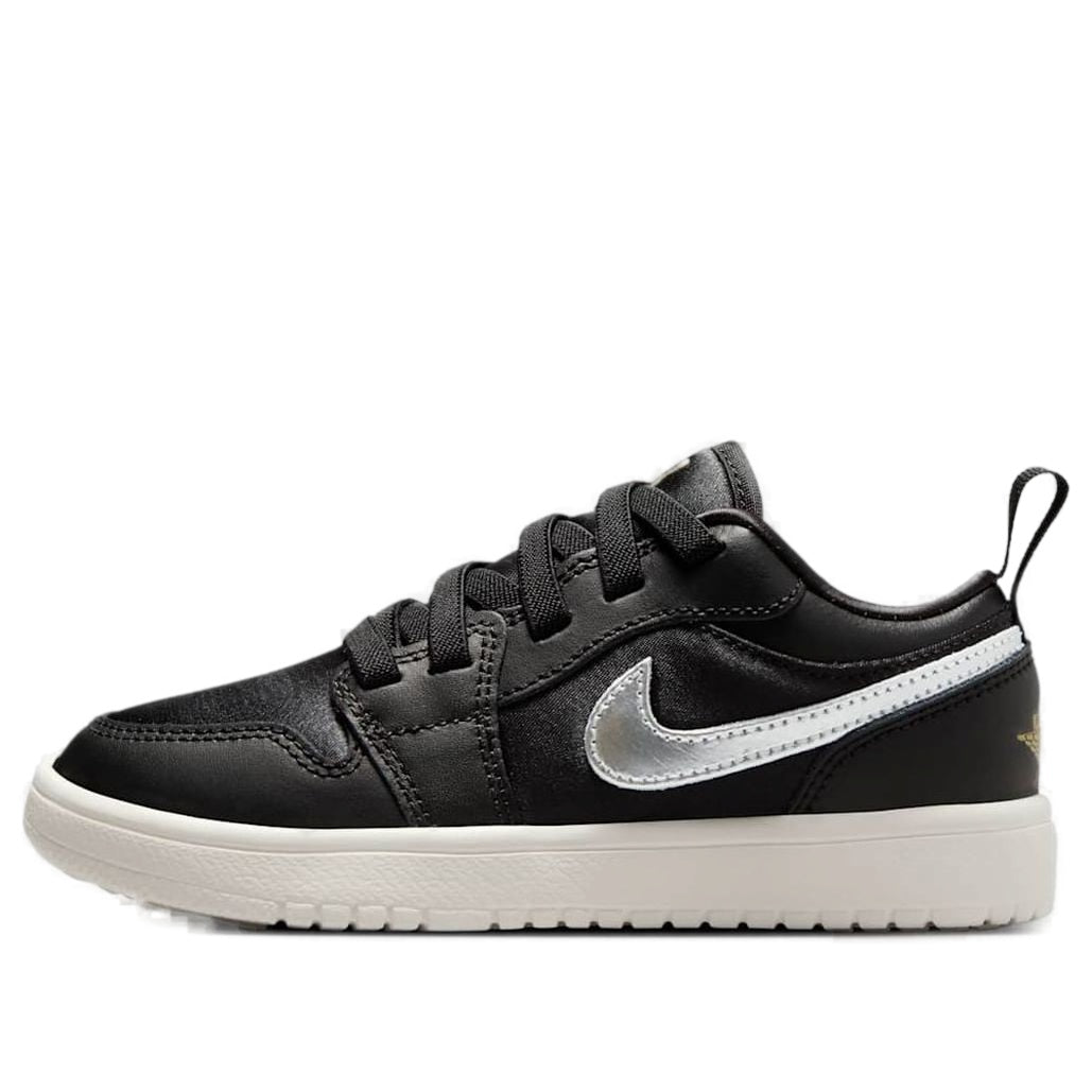 (PS) Air Jordan 1 Low ALT SE 'Black Silver Sail Gold' FZ3920-001
