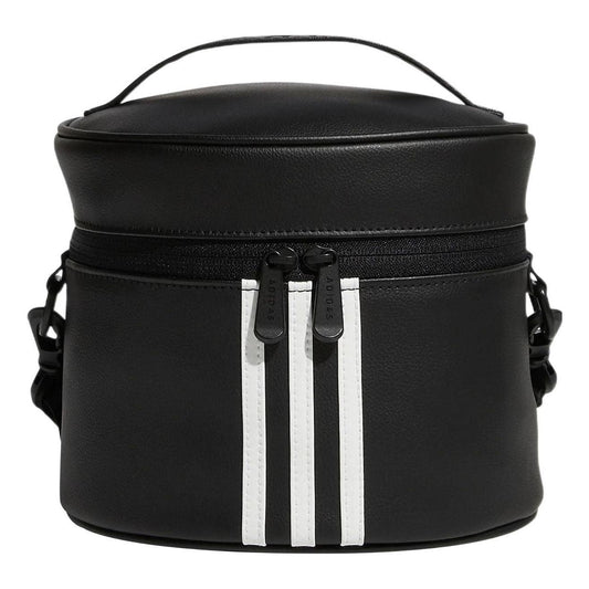 (WMNS) adidas 3-Stripes Round Bag 'Black White' HG5636