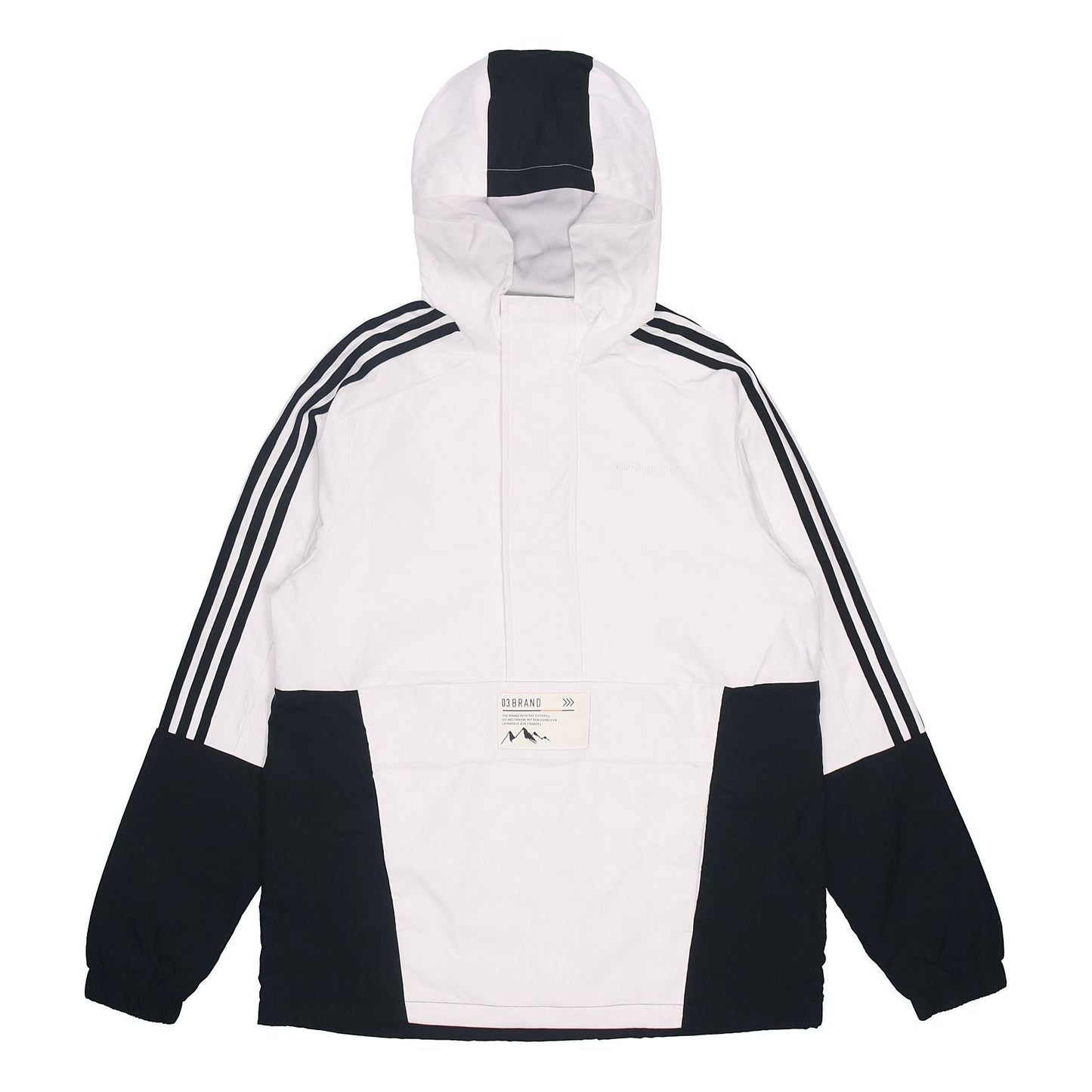 adidas neo Casual Sports hooded Jacket White GM2296