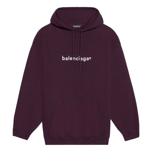 Men's Balenciaga SS21 Logo Purple 570811TJVA35182