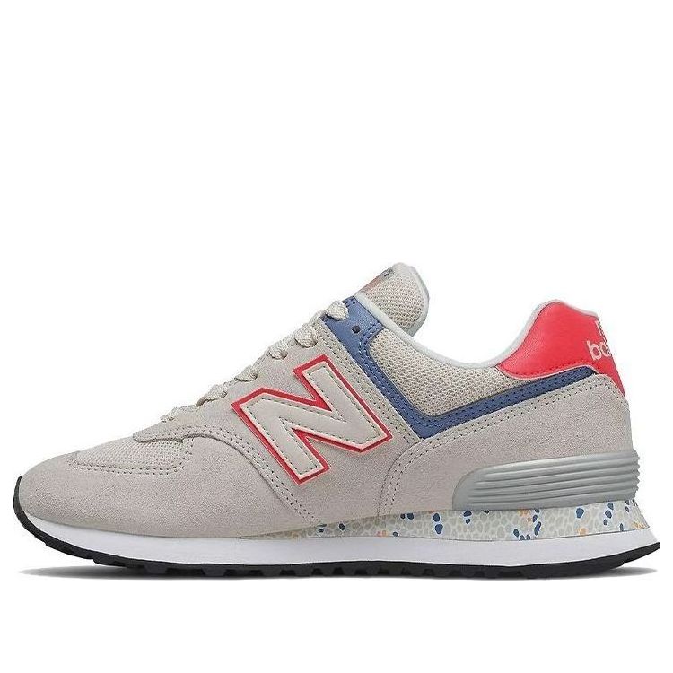 (WMNS) New Balance 574 'Raw Silk Vivid Coral' WL574CL2