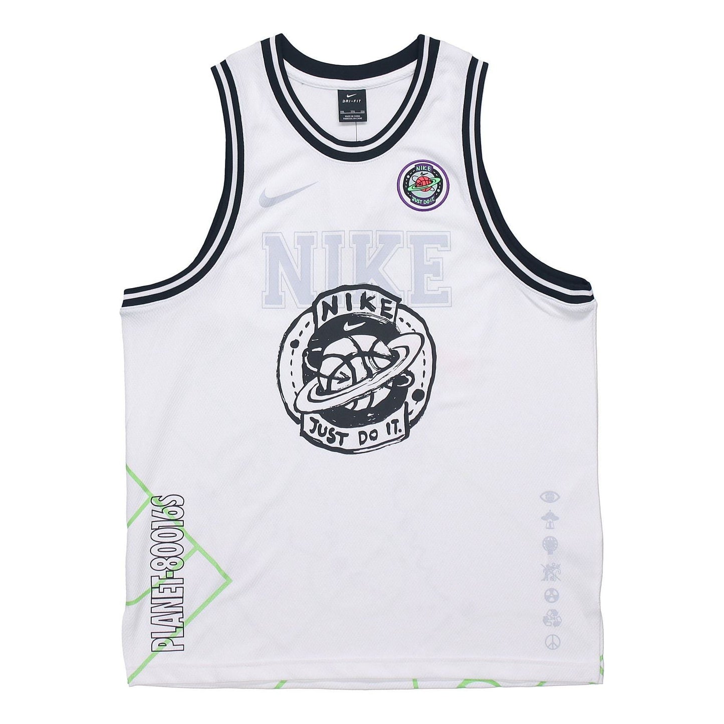 Nike DNA Summer Hoops Sports Top Men White CW4814-100