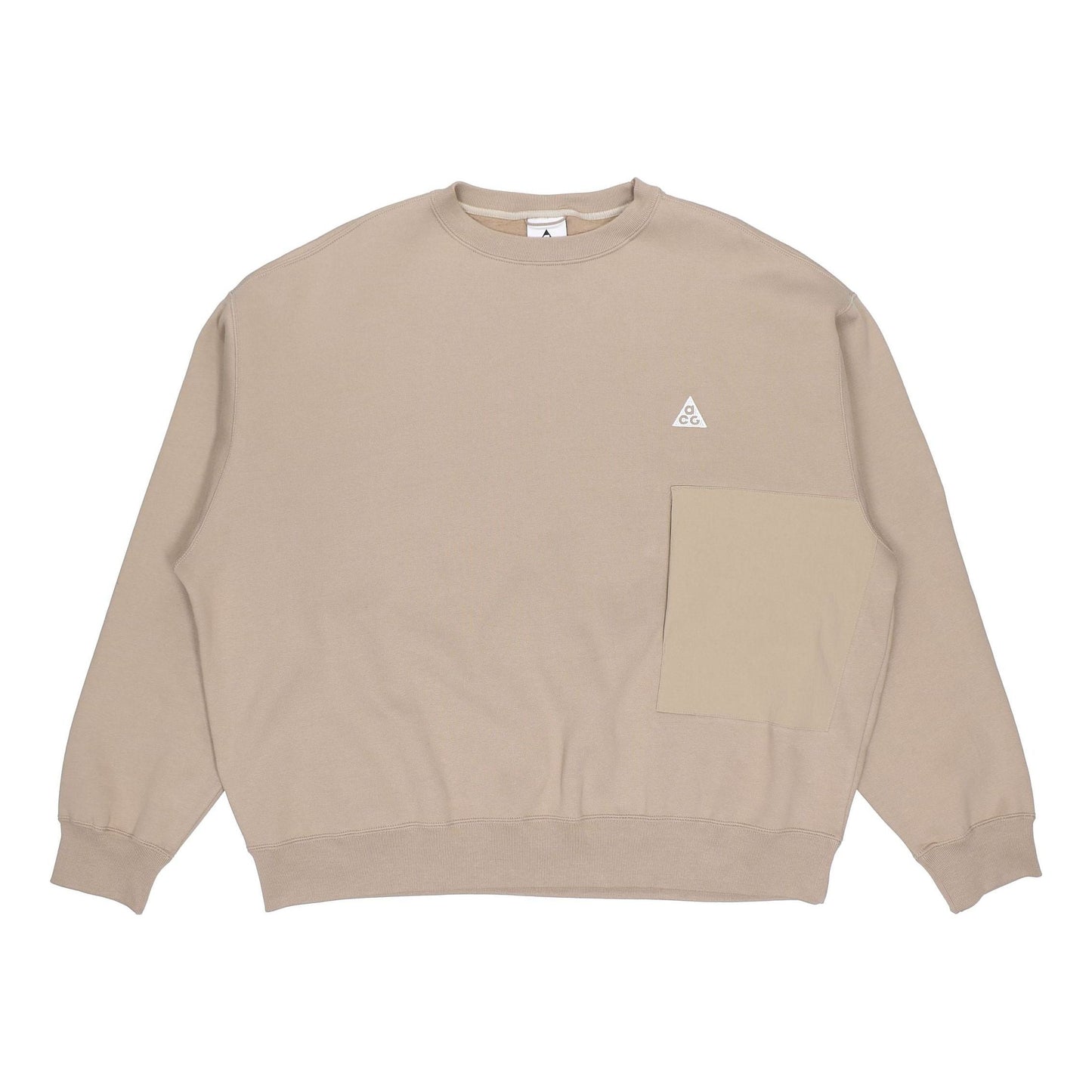 Nike x ACG Solid Color Casual Sports Round Neck Khaki CV0683-247