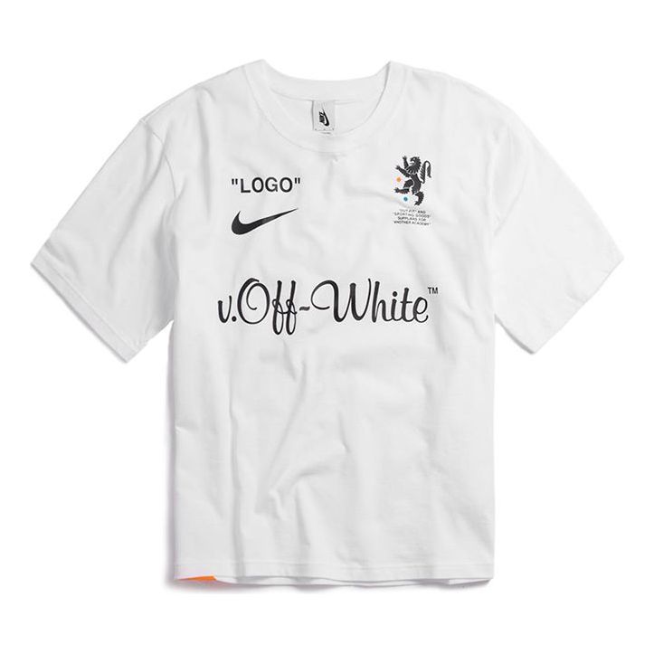 Nike x Off-White Mercurial NRG X T-Shirt 'White' AJ3374-100