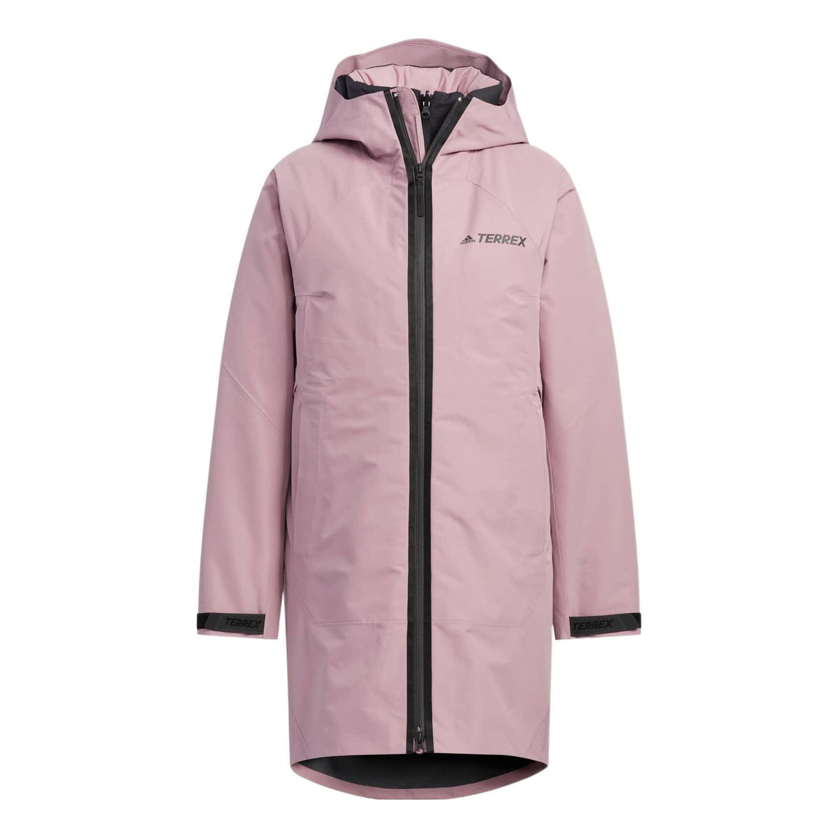 (WMNS) adidas Long Down Jacket Asia Sizing 'Pink' HN1999