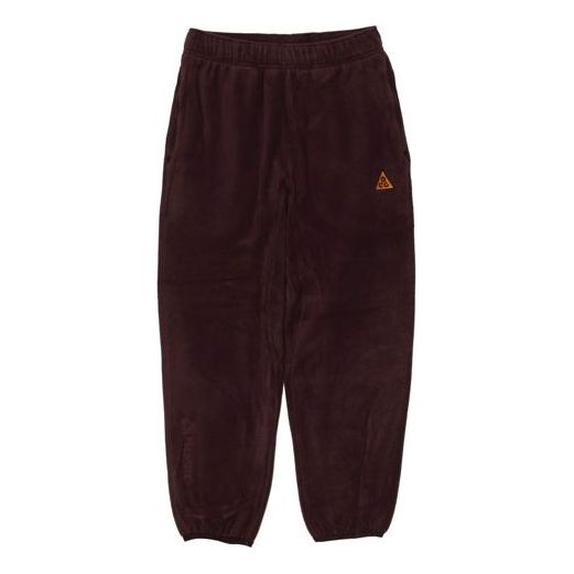 Nike x ACG Fleece Casual Sports Pants Purple Red CV0659-643